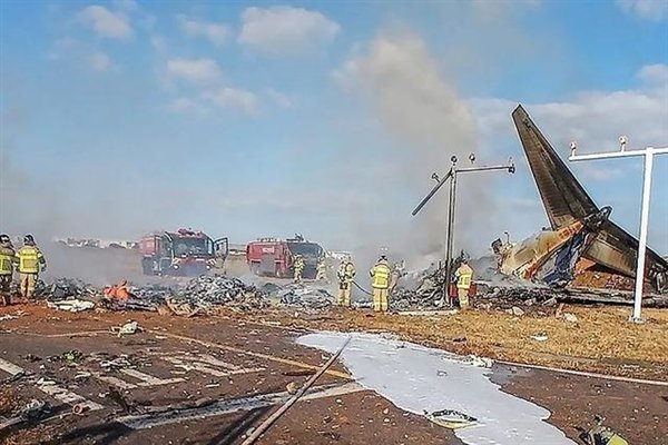 韩国客机爆炸推测179人遇难