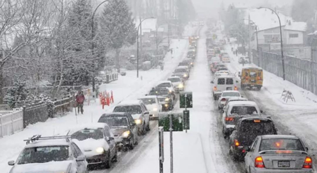 东北零下二十几度的公交车里全是雪