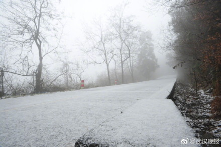 武汉下雪